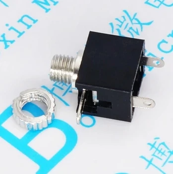 

100pcs/Connector PJ-201M Earphone socket 2.5 Audio socket 2.5MM Audio Female seat Mono PJ201 3P