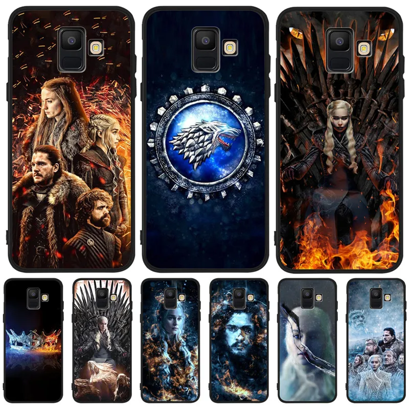 

Game of Throne Dragon Luxury For Samsung Galaxy A9 A8 A7 A6 A5 A3 J3 J4 J5 J6 J8 Plus 2017 2018 phone Case Cover Coque Etui capa