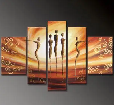 

handmade oil painting on canvas modern 100% Best Art White Figurative Oil Painting original FI-005