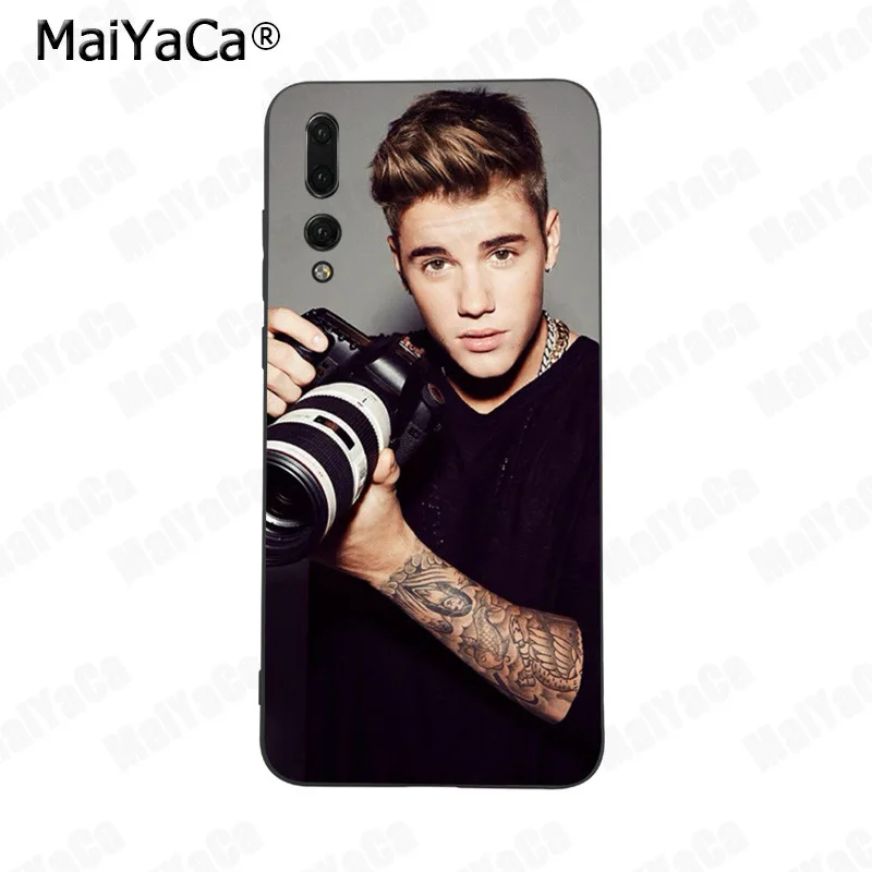 MaiYaCa Justin Bieber Coque Shell Phone Case for Huawei Mate10 Lite P20 Pro P9 P10 Plus Mate9 10 Honor 10 View 10