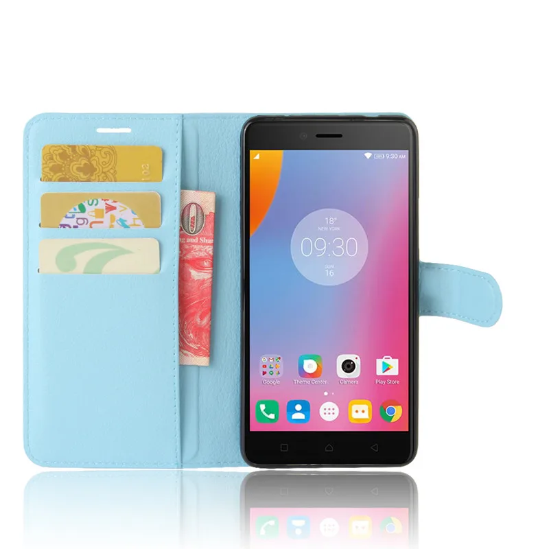 For Lenovo K6 Note Case 5.5 inch Wallet PU Leather Back Cover Phone Case For Lenovo K6 Note K53a48 Case Flip Protective Bag K 6 (23)