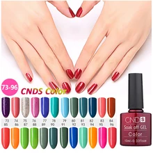 CNDS Gel Varnishes Coating UV Nail Polish Long-lasting Soak-off LED UV Gel 156 Color 10ML Nail Art Nail Gel Polish Lacquer