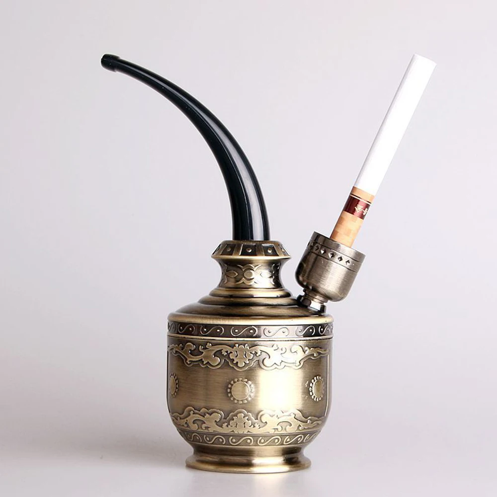 Мини ретро вода Бонг травы трубка для курения кальяна табака дым кальян аксессуары для курения