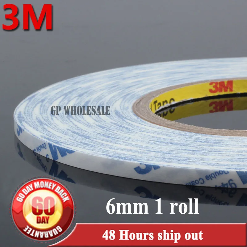 1ROLL 6mm*50M 9448 Double Adhesive Tape Sticky FOR Phone LCD Touch Panel Repair