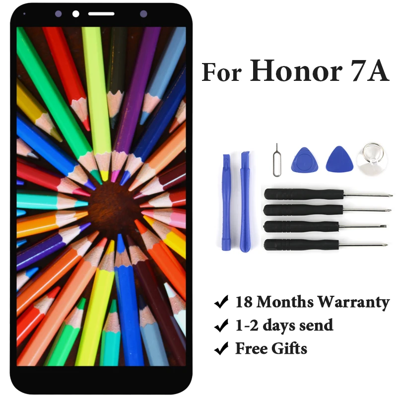 

5.7' For Huawei honor 7A LCD Display Assembly Replacement With Touch Screen For Huawei honor 7A LCD Screen With Tools