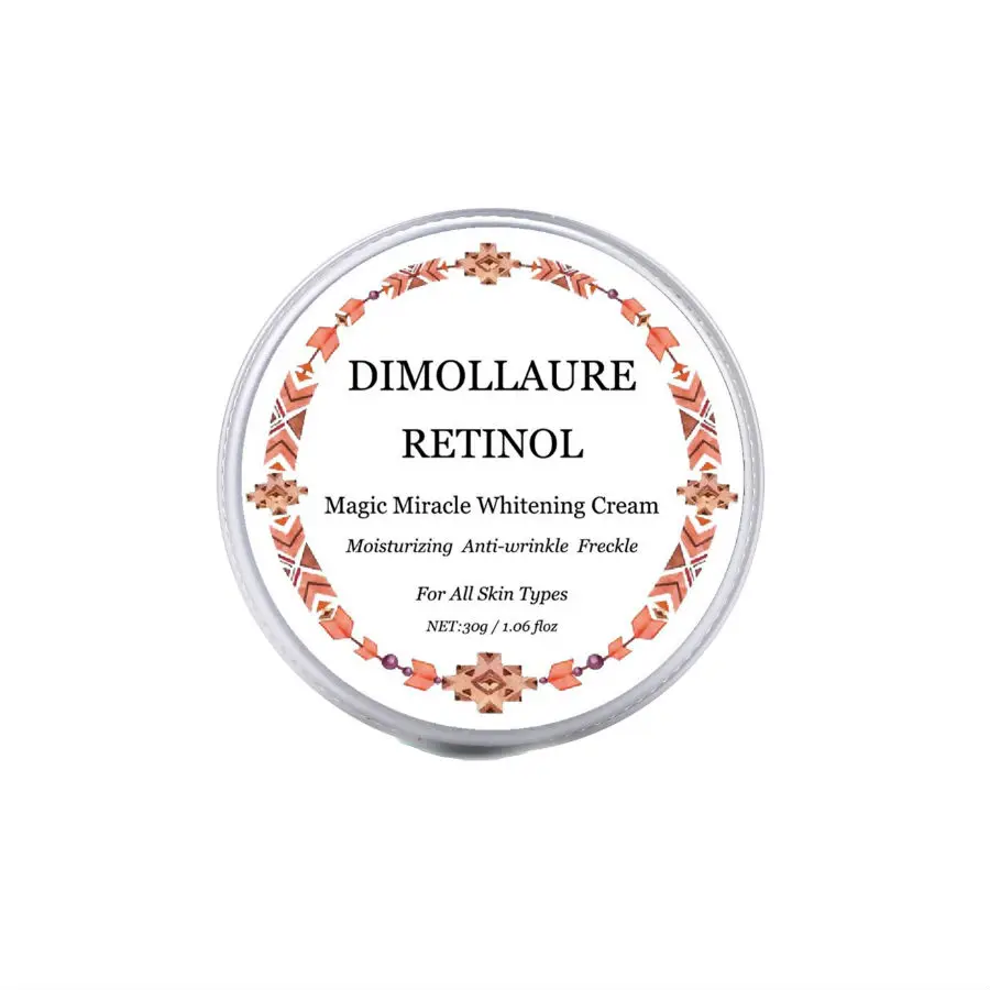 spesifikasi Dimollaure Retinol Cream Siput Hyaluronic Acid Argireline Peptidesant Serum Mengurangi Bintik bintik Melasma Whitening Moisturizing Cream