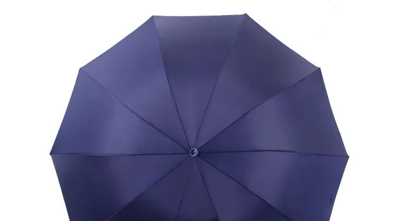 130 см супер большой зонт для 2-3 человек Солнечный дождь двойного использования зонтик три складной бизнес зонтик рыбалка зонтик