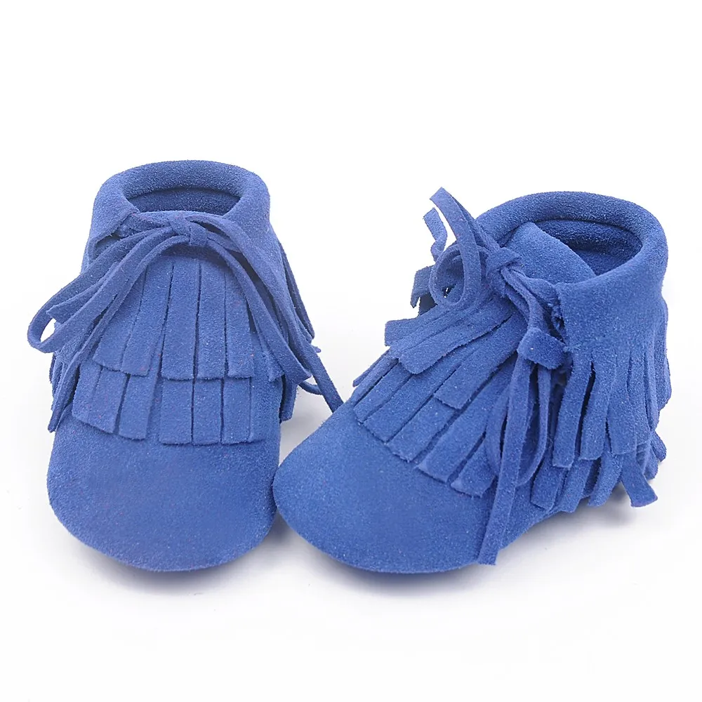 Новинка года; детские мокасины из натуральной кожи; замшевая детская обувь ручной работы на шнуровке; обувь для новорожденных с кисточками для первых шагов; Chaussure Bebe