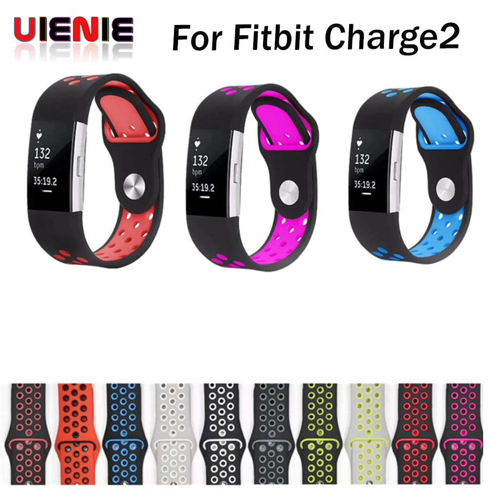 UIENIE Strap for fitbit charge 2 band Silicone strap replacement watch band For Fitbit charge 2 bracelet smart wristbands UIENIE Strap for fitbit charge 2 band Silicone strap replacement watch band For Fitbit charge 2 bracelet smart wristbands