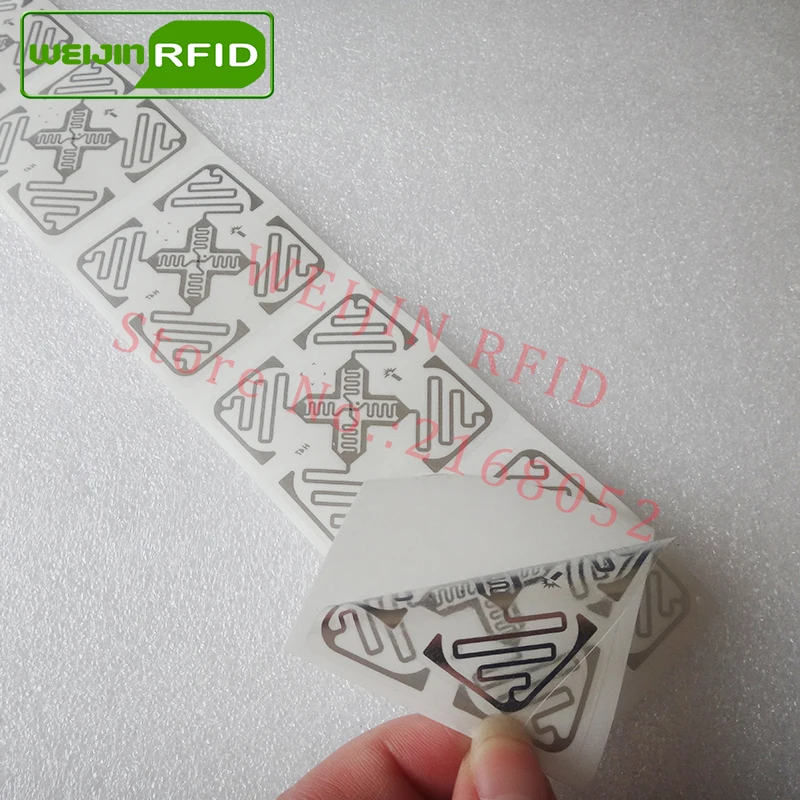 Impinj H47 1000 pcs per roll UHF RFID wet inlay 860-960MHZ 915M EPC  Monza4 C1G2 ISO18000-6C,can be used to RFID tag and label