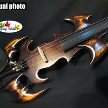 Новая модель crazy песня Марка арт оптимизировать 1" электрическая Виола, твердой древесины#9902