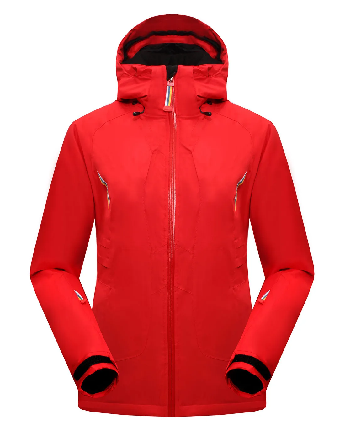 Royalway Для женщин Лыжный Спорт Лыжный Куртки ветрозащитный Водонепроницаемый куртка регулируемый съемный дышащий Качество recco gpsjacket# RFSL4504G