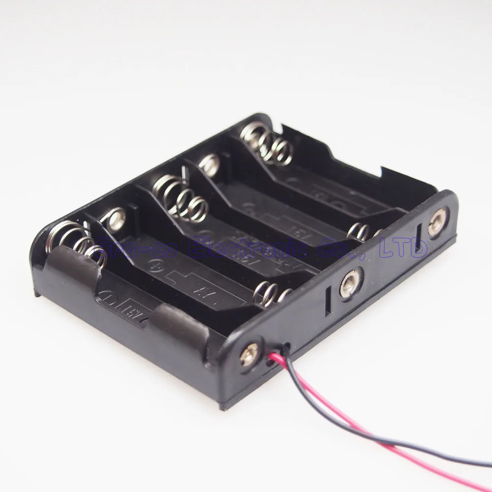 25pcs 5 x 1.5V AA Battery Cover Shell Case Battery Case 5 pack AA