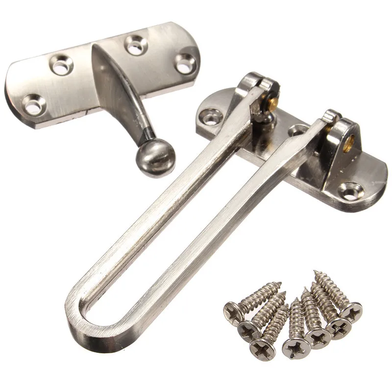 

220g Large Size Home Hotel Zinc Alloy Security Door Guard Retrictor Lock Latch Safety Chain