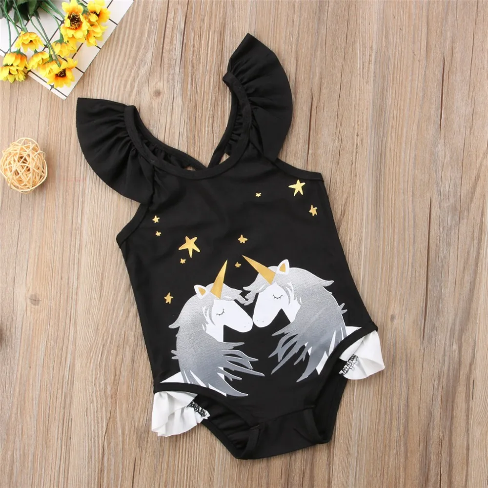 

2019 Brand New Toddler Infant Newborn Baby Girls Kids Romper Outfits Playsuit Jumpsuit Clothes