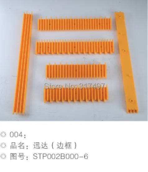 

Escalator movewalk comb plate Escalator Step K-edge , Yellow Escalator Step Demarcation Line STP002B000-6