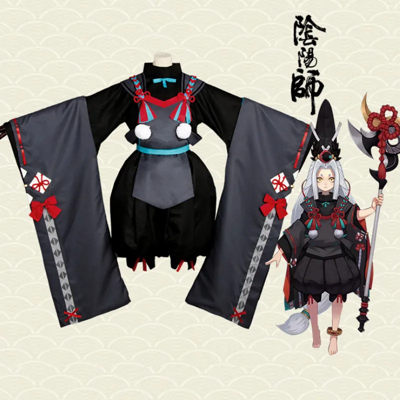 Cos Onmyoji裁判官黒コスプレ衣装着物服は黒aoandon Cos Sr Rpgゲームコスプレ Game Cosplay Cosplay Costumecostume Cosplay Aliexpress