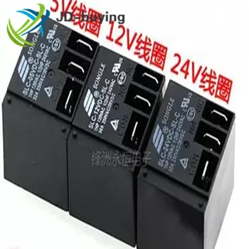 

50PCS/lot Power relays SLC-05VDC-SL-C SLC-12VDC-SL-C SLC-24VDC-SL-C 30A T91 HF2100 A set of conversions 5PIN