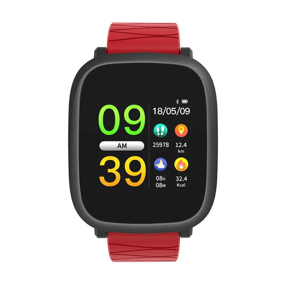 

Bakeey M30 Men Women Smartwatch 1.3inch Sleep Monitoring HR Blood Oxygen Pressure Monitor IP67 Waterproof Alarm Smart Watch F#