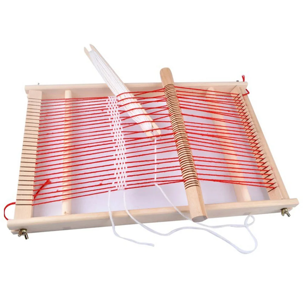 Деревянный многофункциональный ручной тканый ткацкий станок для взрослых и детей TB распродажа