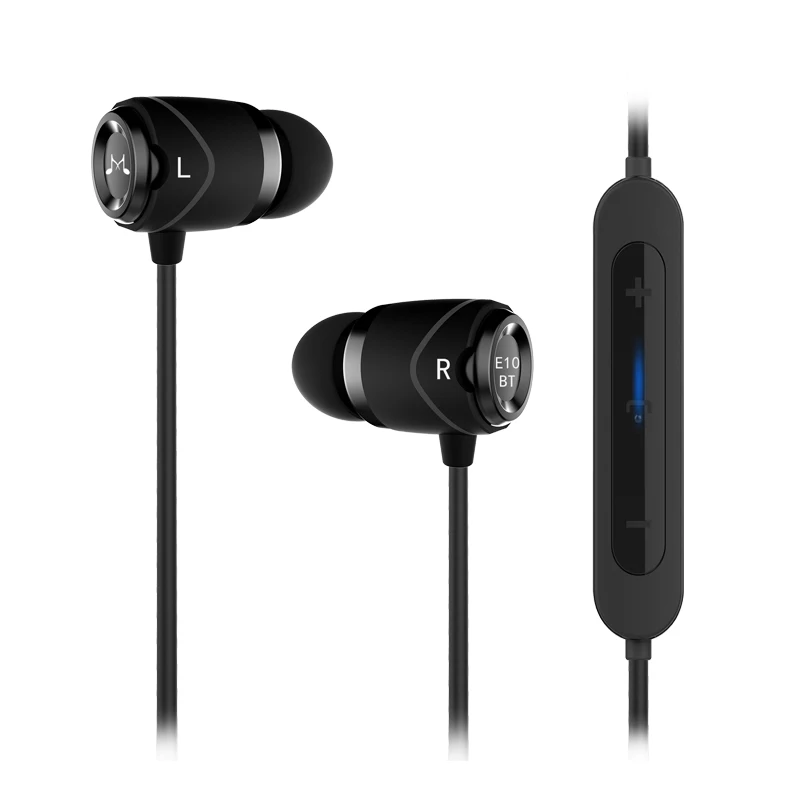 

100% Genuine Soundmagic e10bt ear sports bluetooth earphones band With Microphone wire control
