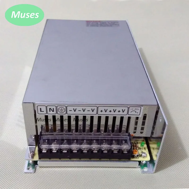 

600W 60V 10A Single Output Switching power supply for LED Strip light AC to DC LED Driver power suply 600w S-600-60