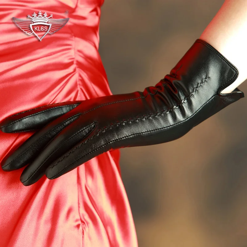 klss-brand-genuine-leather-women-gloves-winter-plus-velvet-top-quality-goatskin-gloves-trend-elegant-lady-sheepskin-glove-w860