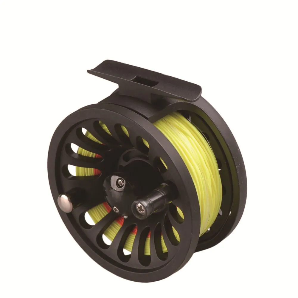 Linha de Apoio Linha de Pesca Conjunto para Voar Carretel de Pesca com Mosca com 20lb Conjunto Cone Líder Combo Ferramenta Pesca Equipamento Carretel Taf 85mm - 50yds 6 Taf 85mm conjunto carretel de pesca com