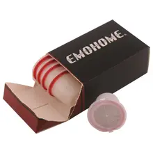 EMOHOME 5/10 шт. Nespresso многоразового использования Кофе капсула pod Многоразовые Совместимость с фильтром для кофемашины Nespresso машины в розницу, не машина