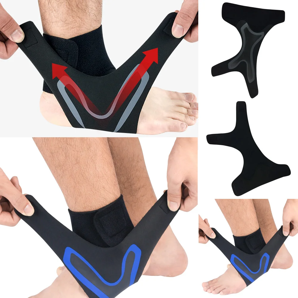

Fitness Ankle Support Brace Foot Sprain Bandage Achilles Strap Guard Protector Sport Safety Fitness Guard Band