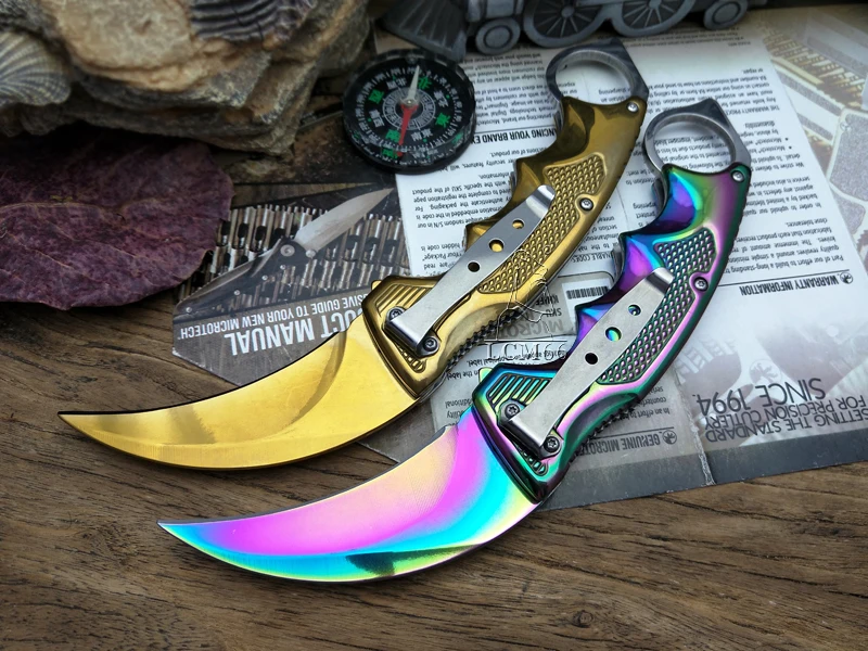 LCM66 складной Karambit складной нож csgo подарок тактический карманный нож, Открытый Кемпинг джунгли выживания битва самообороны инструмент