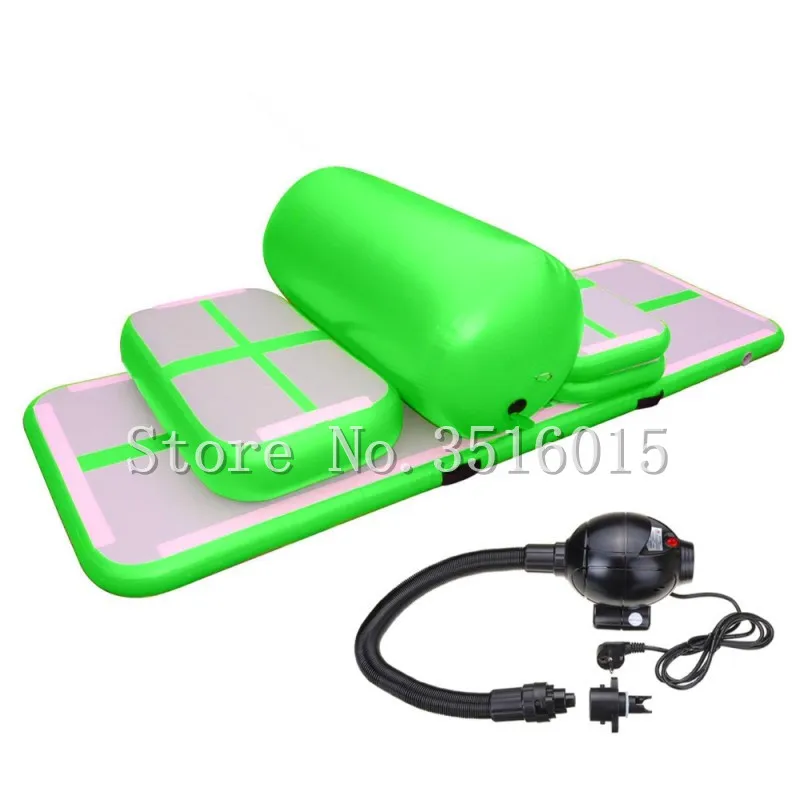Gymnastics Inflatable Air Track Floor Mats 5-Piece Set