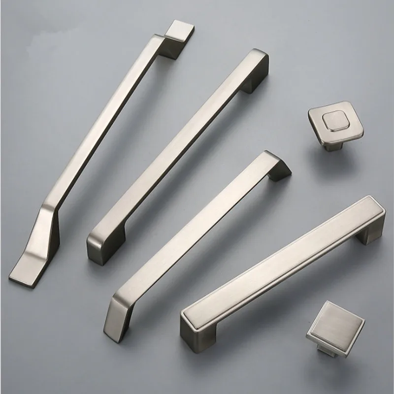 

MAXMIX Kitchen Cabinet Handles and Knob Wardrobe Handles Concise Drawer Knobs Furniture Handle for Kitchen with Screws