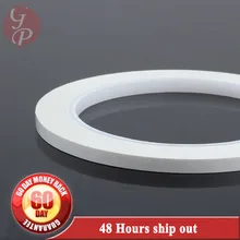 5x 7 мм* 66 м* 0,06 мм изоляция трансформатора ПЭТ анти-пламя высокотемпературный клей майларовая пленка белый# C1331