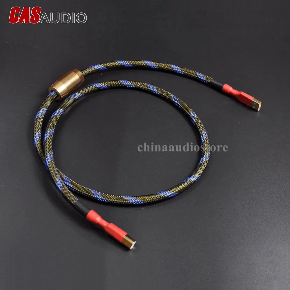 Hi Fi 4N 99.99 OFC USB Type A To USB Type B Cable Thick USB Audio