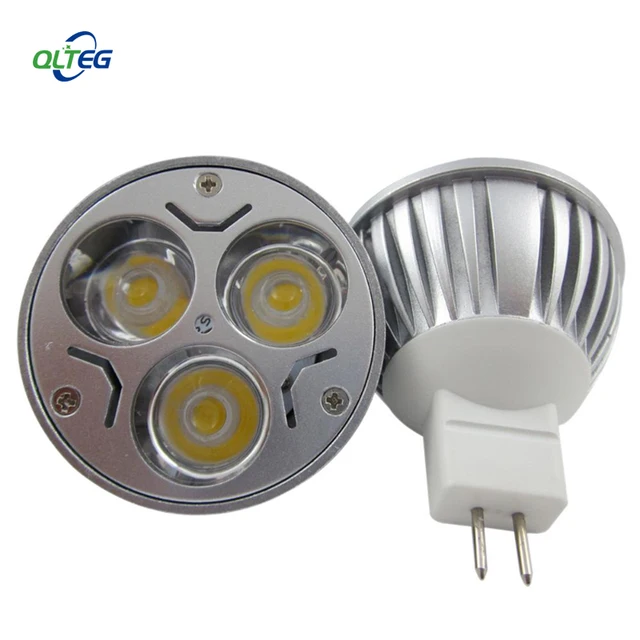 5PCS/LOT dimmable MR16 3W LED Bulb 12V 3W LED LAMP MR 16 12V LED