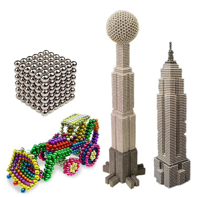 

NdFeB Multi-colored Magnet Balls 5mm diameter Strong Neodymium Sphere