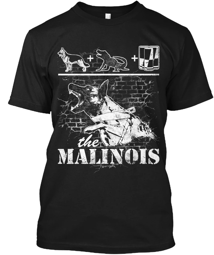 

K-9 - The Malinois popular Tagless Tee T-ShirtHigh Quality Custom Printed
