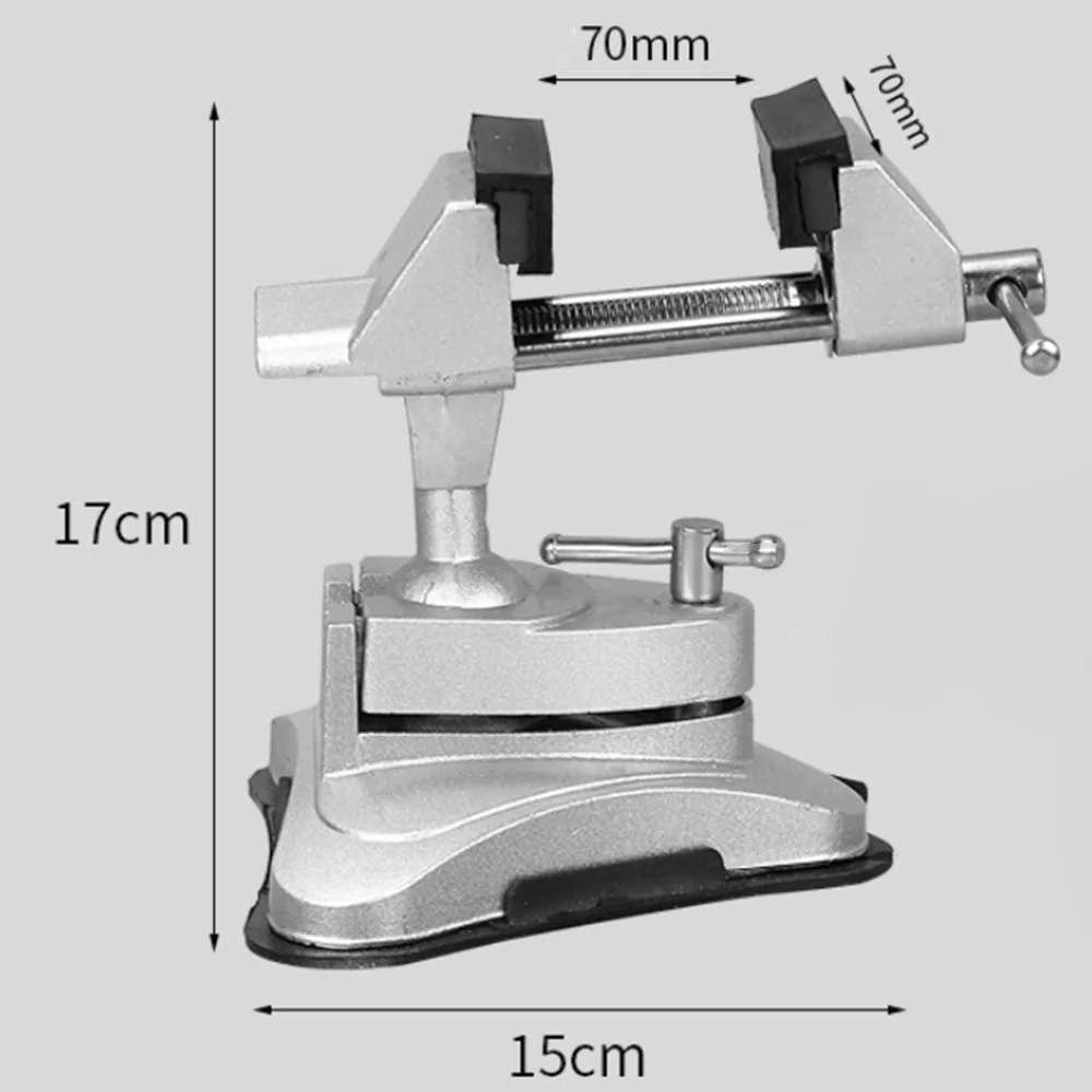 360 градусов вращения присоски плоскогубцы активности Мини Таблица тиски фиксирующий Зажим кровать для изготовления картин Гравировка