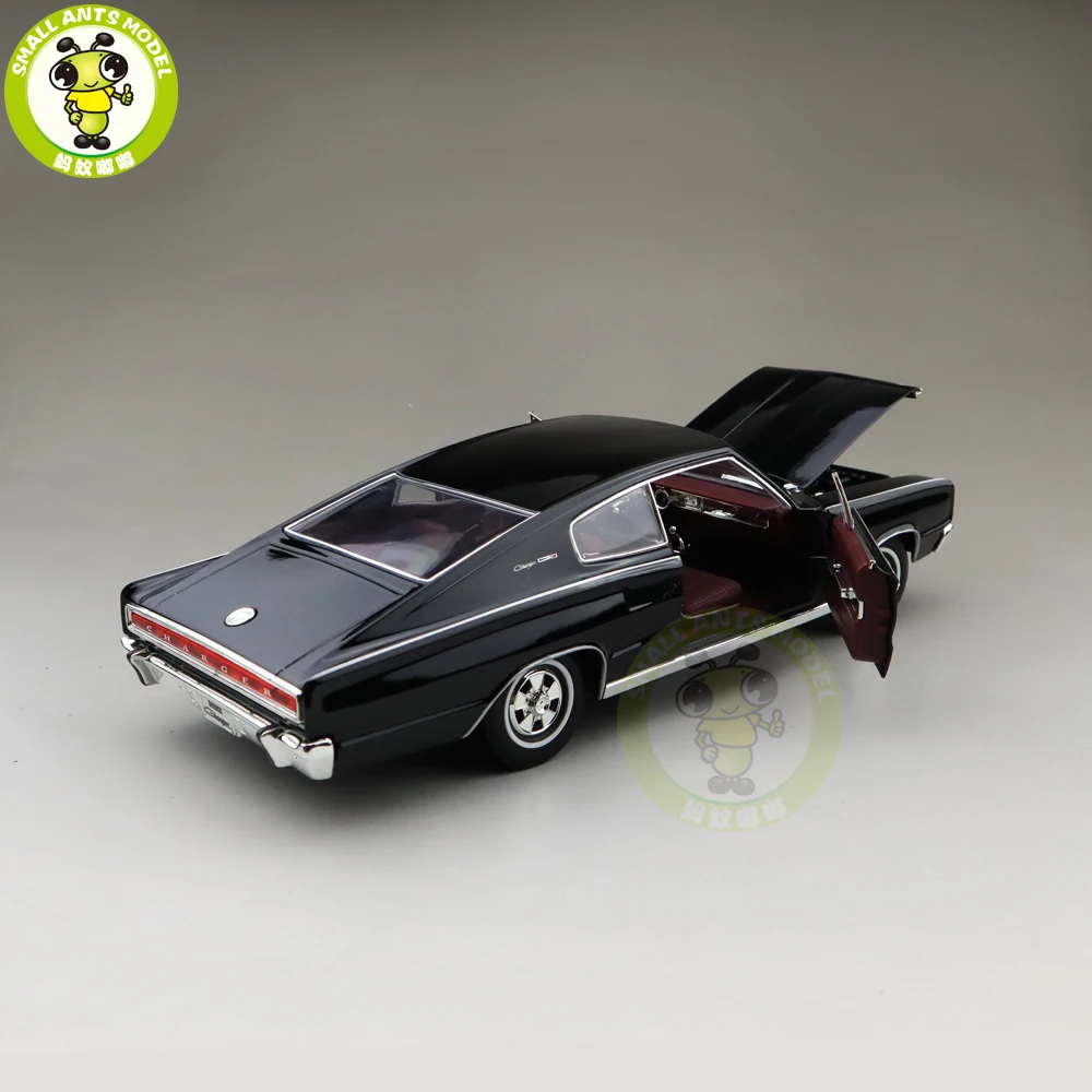 1/18 1966 DODGE CHARGER Road Signature литая модель автомобиля игрушки для мальчиков и девочек подарок