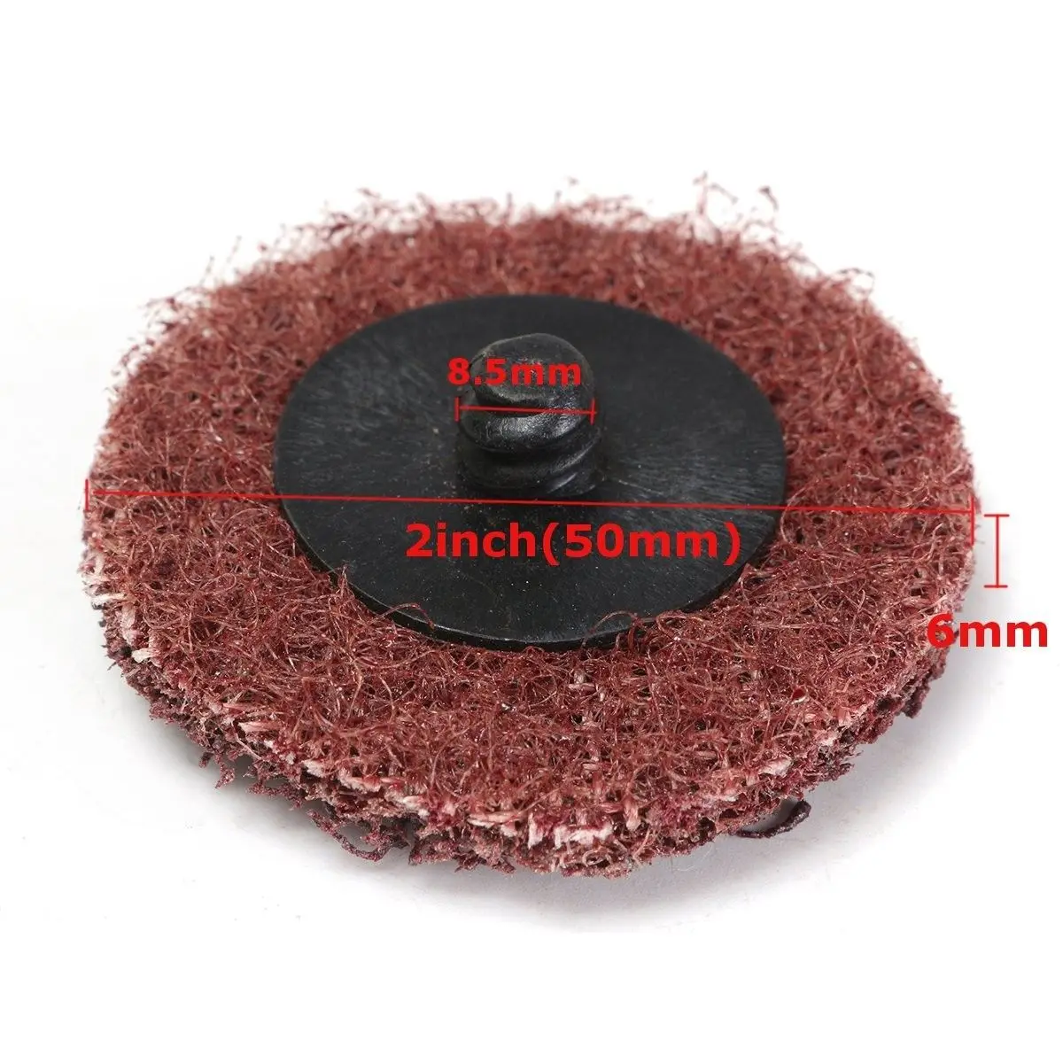 

10pcs Durable Sanding Discs 120 Grit 50mm Roloc Roll Lock Surface Medium Coarse Sanding Disc Pad Mayitr Polishing Power Tools