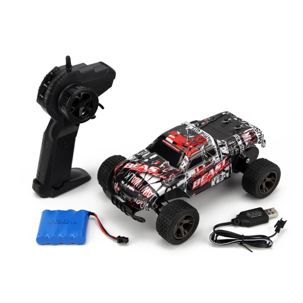 

RC Car 1:18 4WD 4x4 Driving Car off-road Drift Climbing Vehicle 2.4G Crawlers Driving Drive Bigfoot Car High-Speed Car Toys