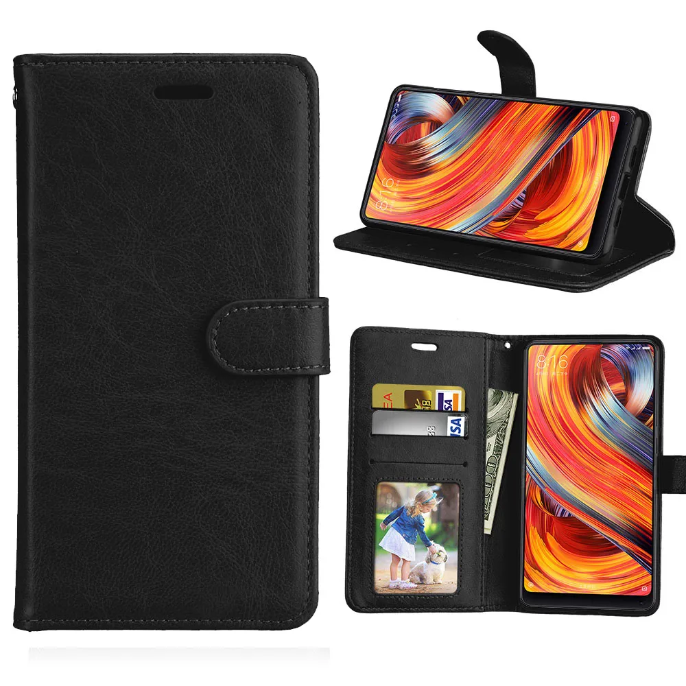 

Card Wallet Flip PU Leather 5.99For Xiaomi Mi Mix 2 Case For Xiaomi Mi Mix 2 Mix2 Cell Phone Back Cover Case