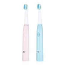 Батарея работает профессиональный Sonic дети Электрический Зубная щётка умный вибрации с 2 насадки для детей