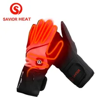 Спаситель тепловой батареи с подогревом перчатки зима 7,4 V 2200Mah 5 пальцев и тыльной стороны руки нагревания перчатки уличные батареи перчатки