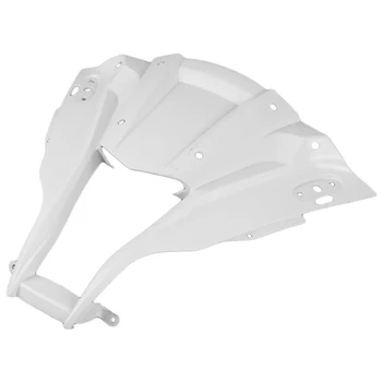 

For KAWASAKI NINJA ZX10R ZX-10R Upper Front Nose Cowl Fairing 2011 2012 Motorbike Accessory Injection Mold ABS Plastic Unpainted