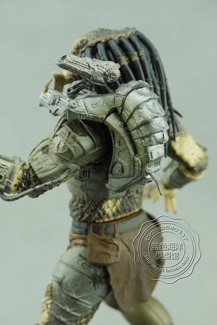 Бесплатная доставка Подлинная модель хищника NECA alien P1 солдат Гансо для пожилых