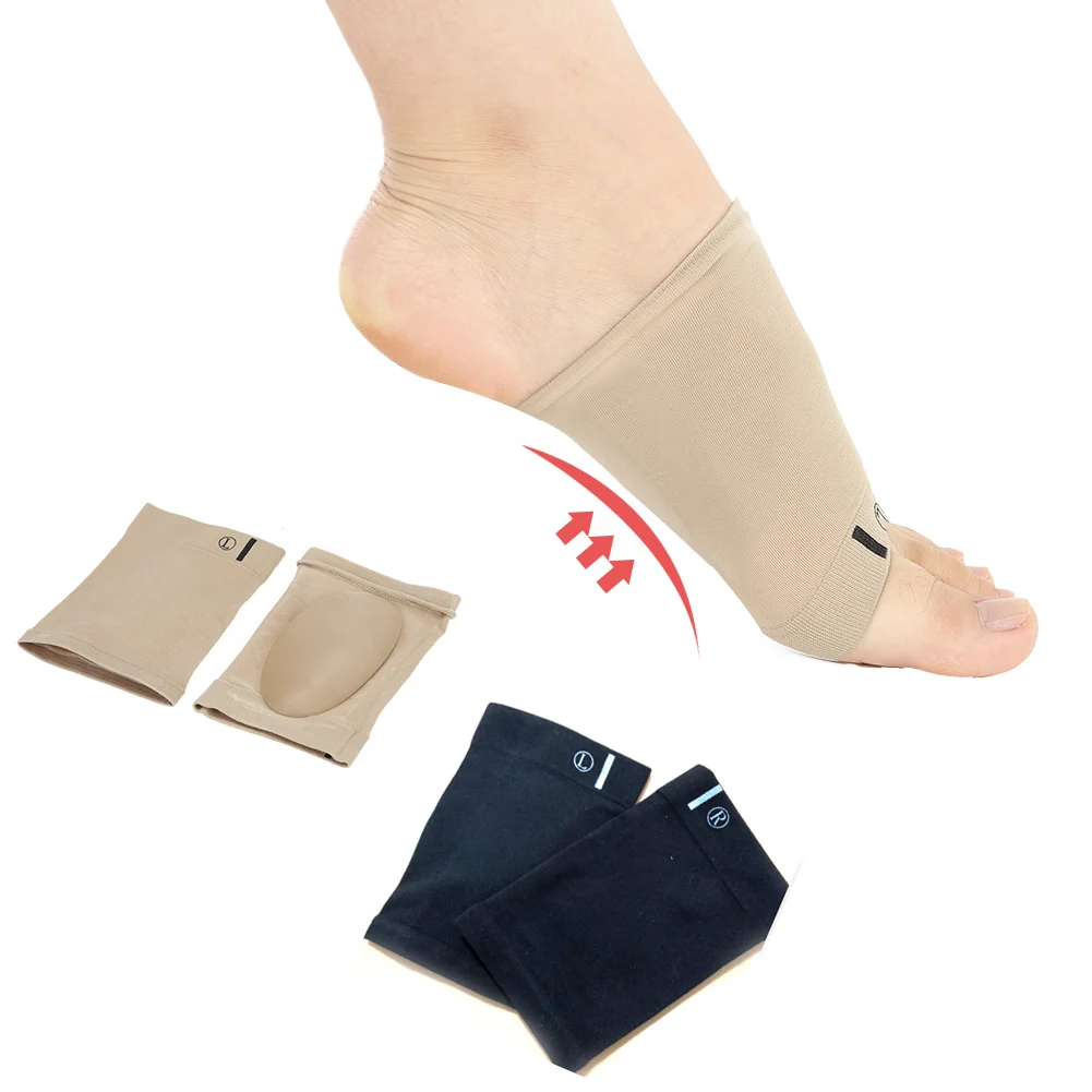 

YJSFG HOUSE 1Pair Arches Footful Orthotic Arch Support Foot Brace Flat Feet Relieve Pain Comfortable Shoes cushion