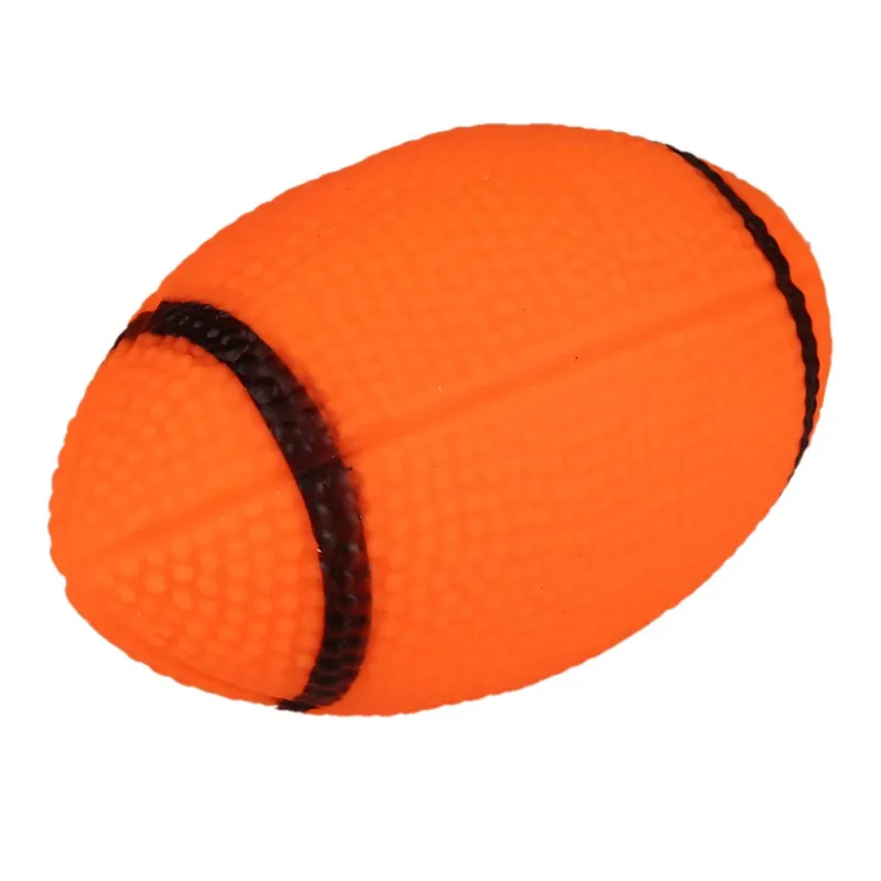 

Pet Dog Cat Latex Chew Toys Funny Training Toy Pet Squeaker Outdoor Trainning Fun Playing Ball Toy For Large Small Dog Cat New