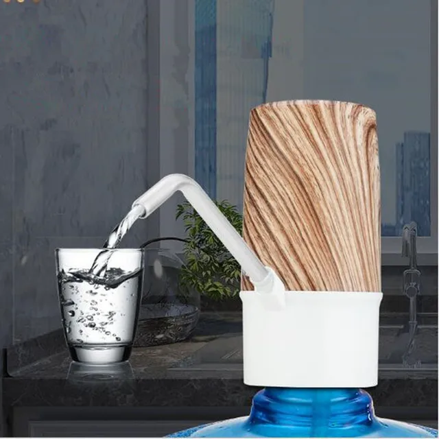 Outdoor Charging Automatic Electric Portable Water Pump Dispenser Gallon Drinking Bottle Switch